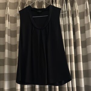 Talbots Black Sleeveless Relaxed Tank Top
